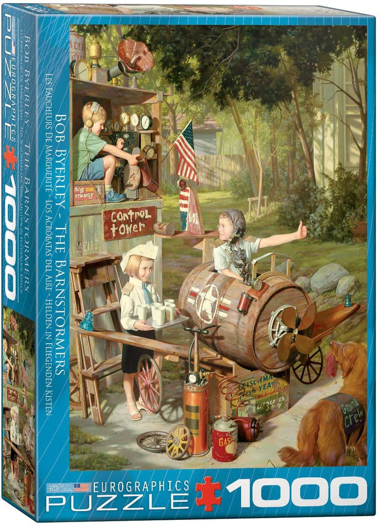 Puzzle 1000 Pieces - The Barnstormers by Bob Byerley Jigsaw Puzzle 6000-0440 - figurineforall.ca