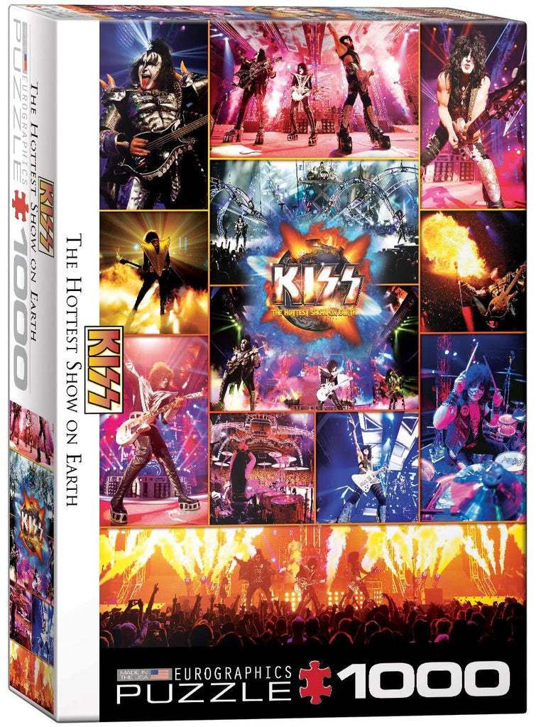 Puzzle 1000 Piece - KISS The Hottest Show on Earth Jigsaw Puzzle 6000-5306 - figurineforall.com