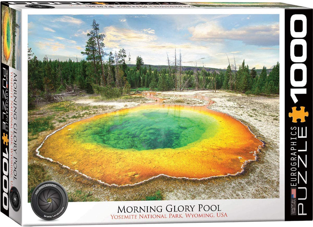 Puzzle 1000 Pieces - Morning Glory Pool Jigsaw Puzzle 6000-5471 - figurineforall.ca