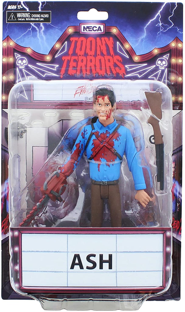 Toony Terrors Series 5 Evil Dead 2 Bloody Ash 6 Inch Action Figure - figurineforall.com