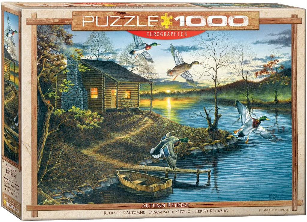 Puzzle 1000 Pieces - Autumn Retreat Jigsaw Puzzle 6000-0862 - figurineforall.ca