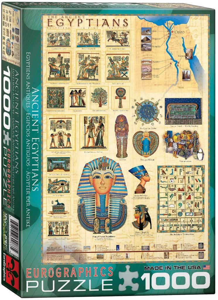 Puzzle 1000 Pieces - Ancient Egyptians Jigsaw Puzzle 6000-0083 - figurineforall.ca
