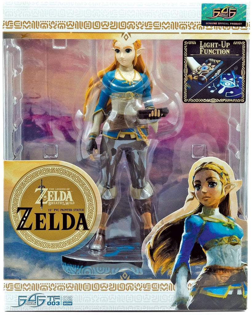 F4F The Legend of Zelda: Breath of the Wild - Zelda PVC Statue - Collectors Edition w/ LED Base - figurineforall.com
