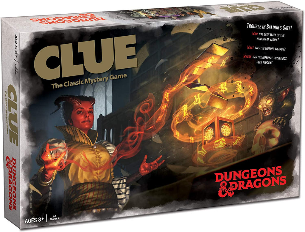 Clue Dungeons & Dragons (2019 Version) Board Game - figurineforall.ca