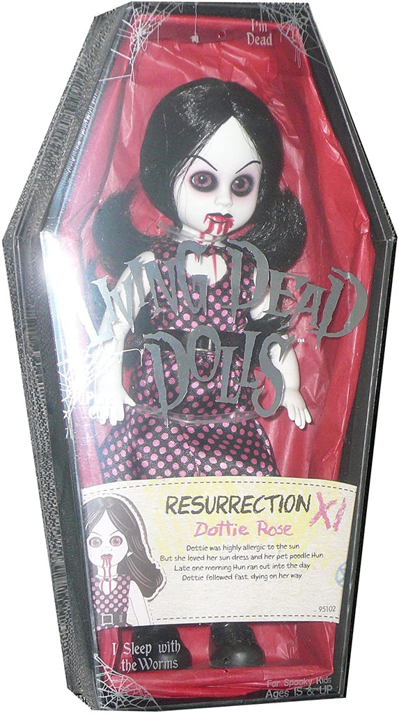 Living Dead Dolls Mezco Resurrection XI (11) Exclusive - Dottie Rose 10 Inch Doll Ltd 275 pcs - figurineforall.com