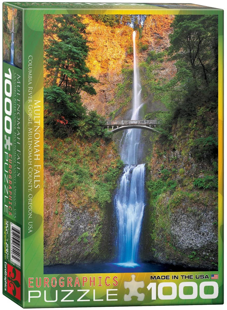 Puzzle 1000 Pieces - Multnomah Falls, Oregon Jigsaw Puzzle 6000-0546 - figurineforall.ca