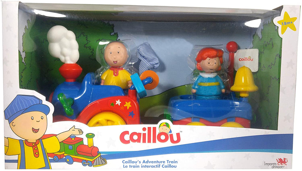 Caillou Adventure Train - Interactive Toy for Toddlers - figurineforall.ca