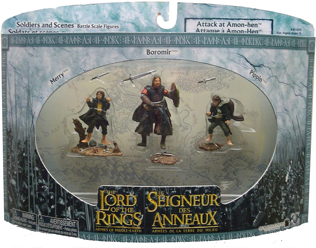 Lord of the Rings AOME Soldiers And Scenes Attack At Amon Hen New Package! - figurineforall.ca