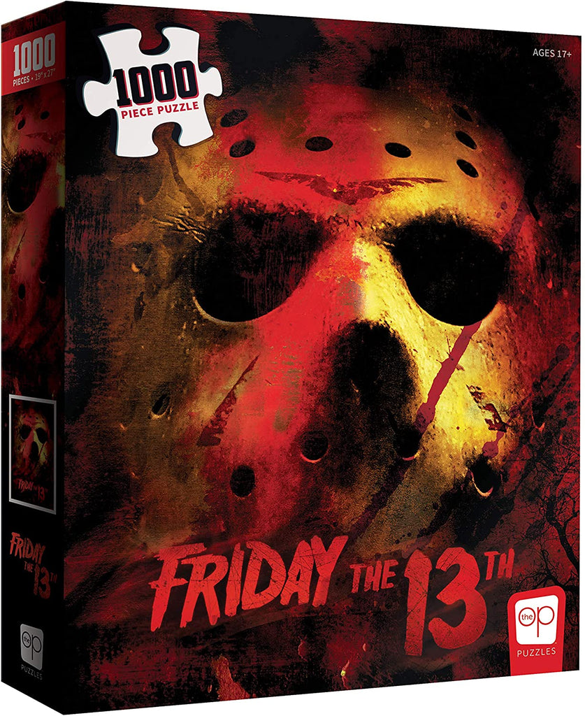 Puzzle 1000 Piece - Friday The 13th Jigsaw Puzzle The Mask of Jason Voorhees - figurineforall.com