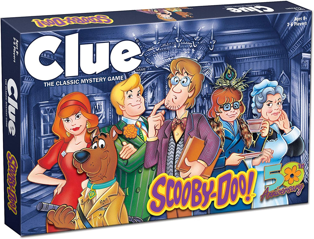 CLUE Scooby Doo! Mystery Board Game - figurineforall.ca