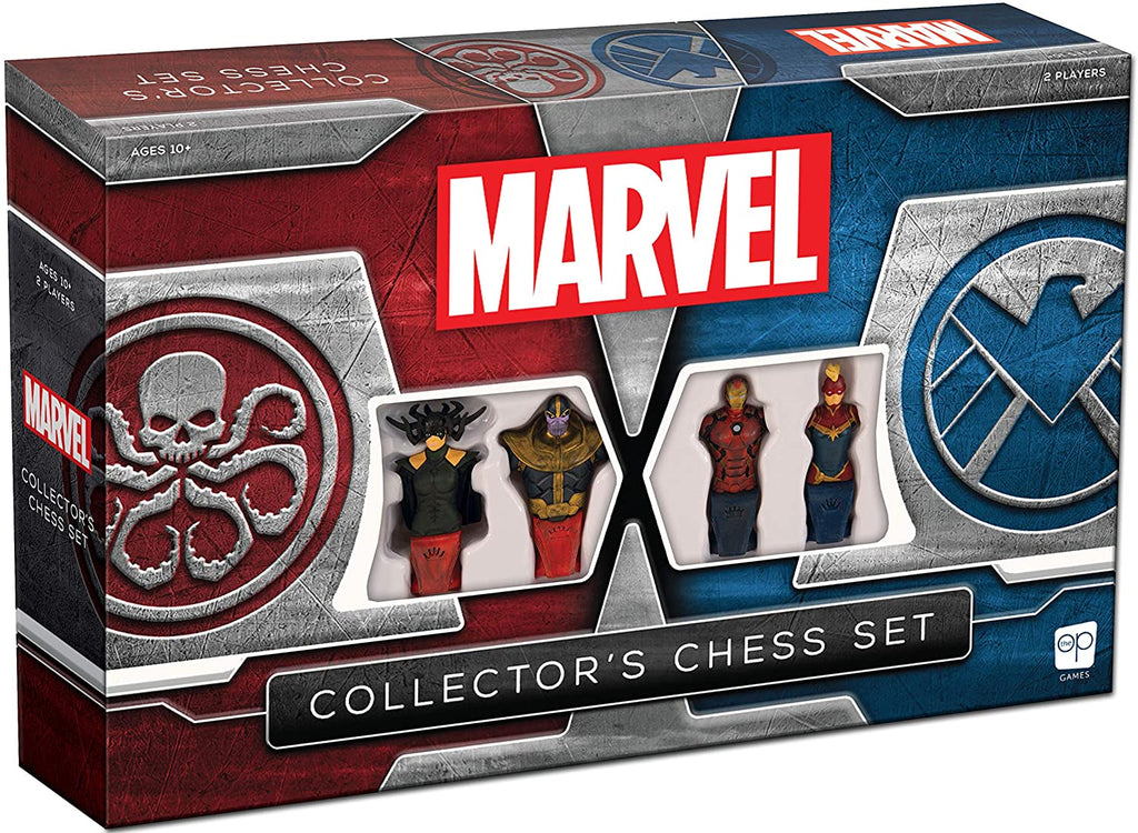 Chess Set Marvel Collectors Board Game - figurineforall.ca