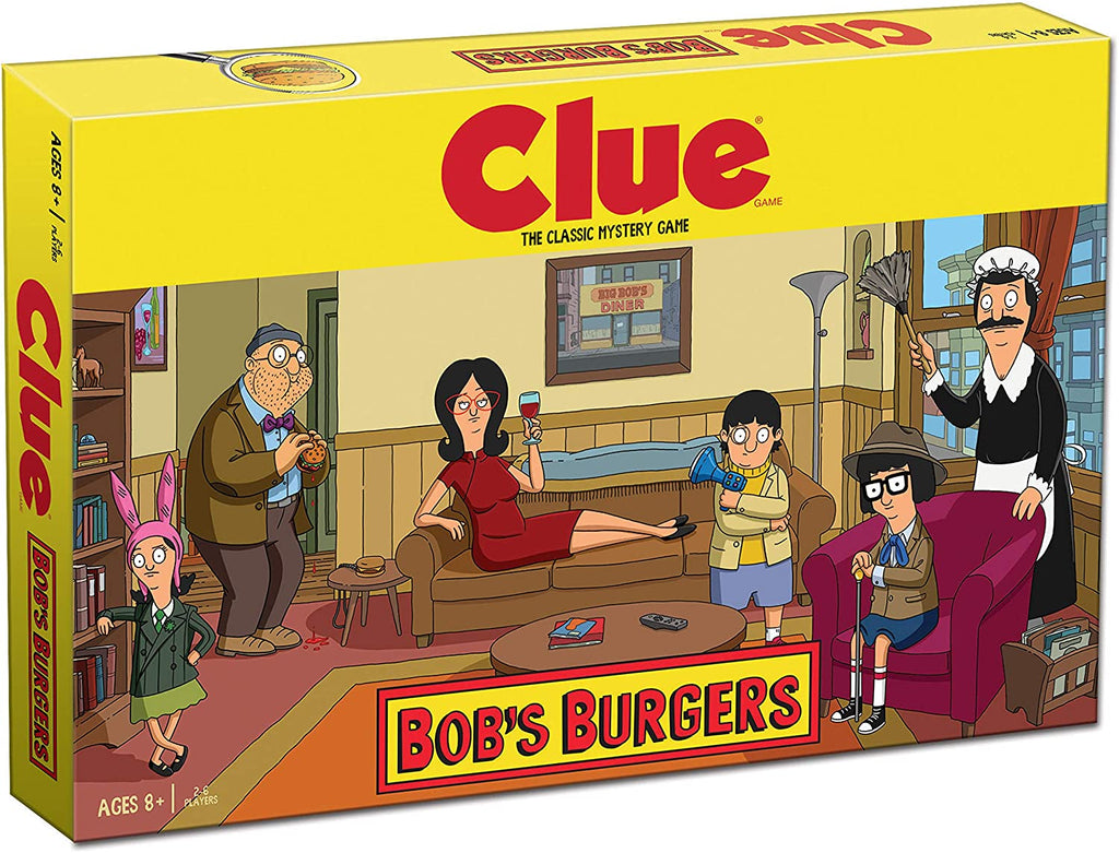 Clue Bobs Burgers Board Game TV Show Clue Game - figurineforall.ca