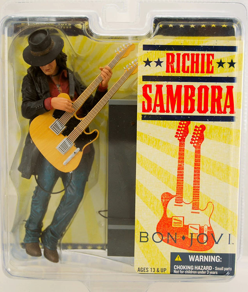 McFarlane Toys Bon Jovi Action Figure - 6" Richie Sambora - figurineforall.ca