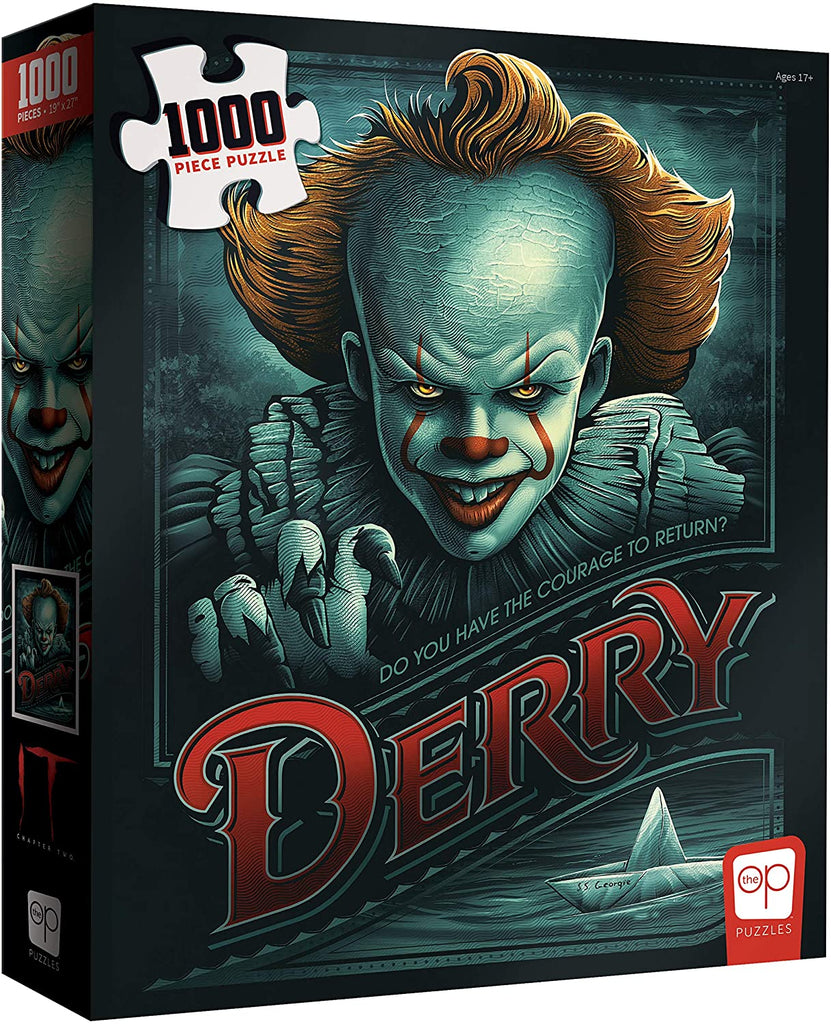Puzzle 1000 Piece - IT Chapter 2 “Return to Derry” Pennywise Jigsaw Puzzle - figurineforall.com