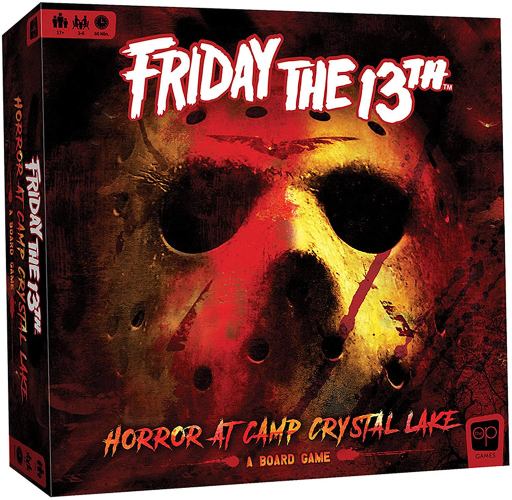 Friday The 13th: Horror at Camp Crystal Lake | Press Your Luck Game | Watch Out for Jason Voorhees | Featuring Classic Horror Film Tropes, Characters, & Icons | Collectible Horror Movie Memor