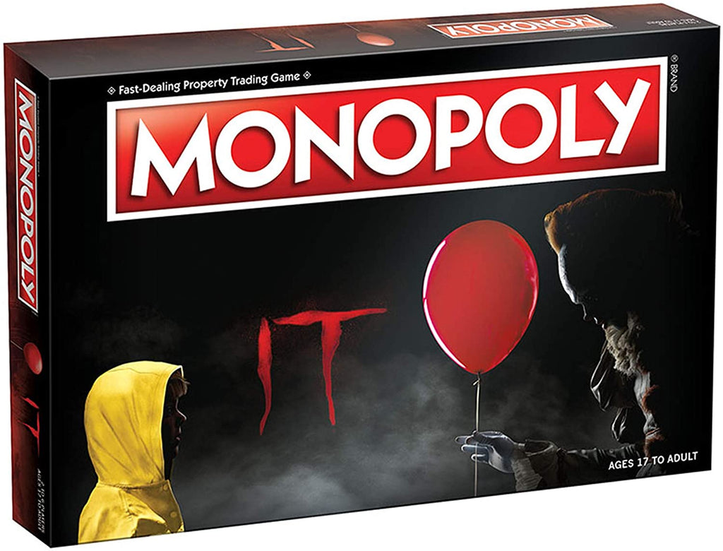 Monopoly IT Movie Pennywise Collectors Edition Board Game - figurineforall.ca