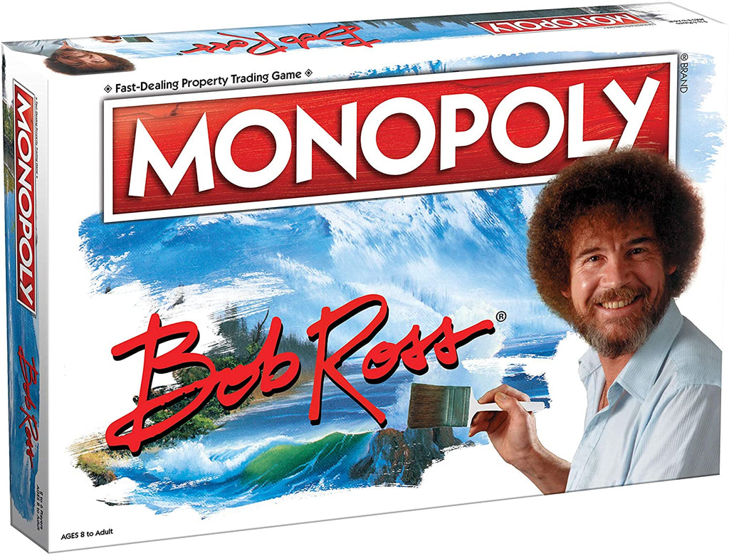 Monopoly Bob Ross Collectors Edition Board Game - figurineforall.ca