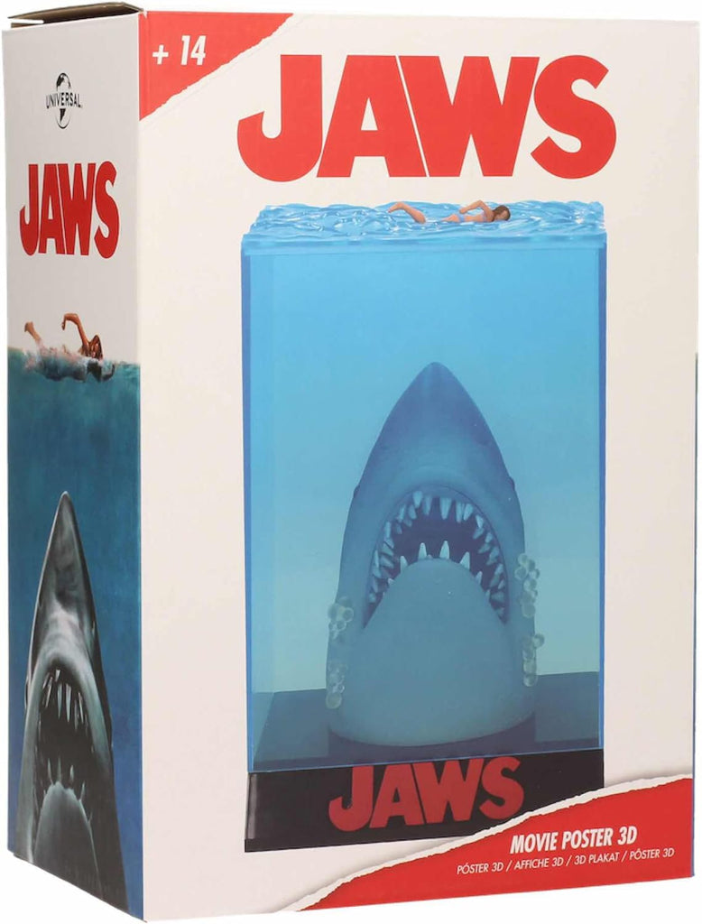 Jaws Movie 3D Poster 11 Inch Diorama