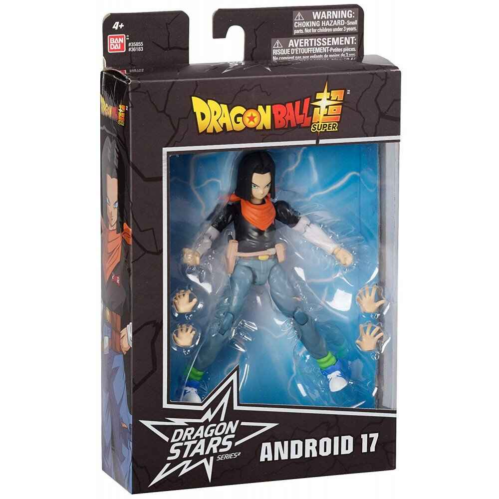 Dragon Ball Super - Dragon Stars Series 10 Android 17 6.5 Inch Action Figure - figurineforall.ca