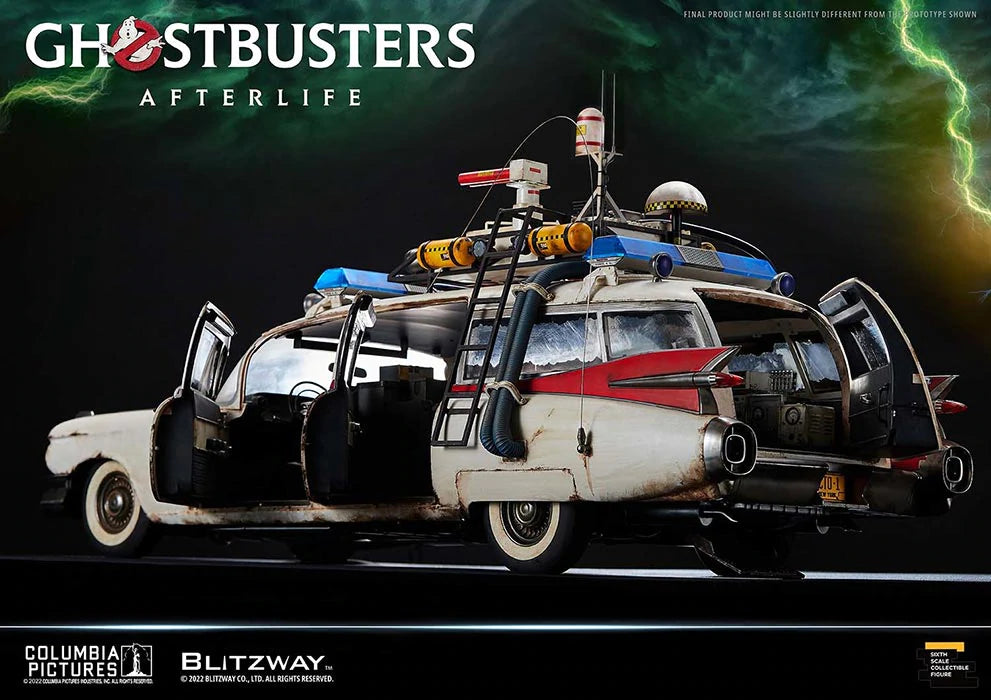 Ghostbusters Afterlife Ecto-1 22 Inch 1/6 Scale Vehicle - figurineforall.com