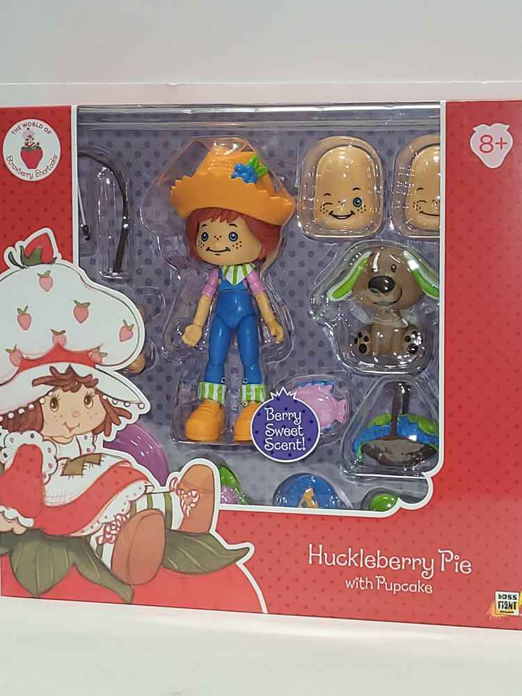 Strawberry Shortcake Huckleberry Pie and Pupcake 6 Inch Action Figure