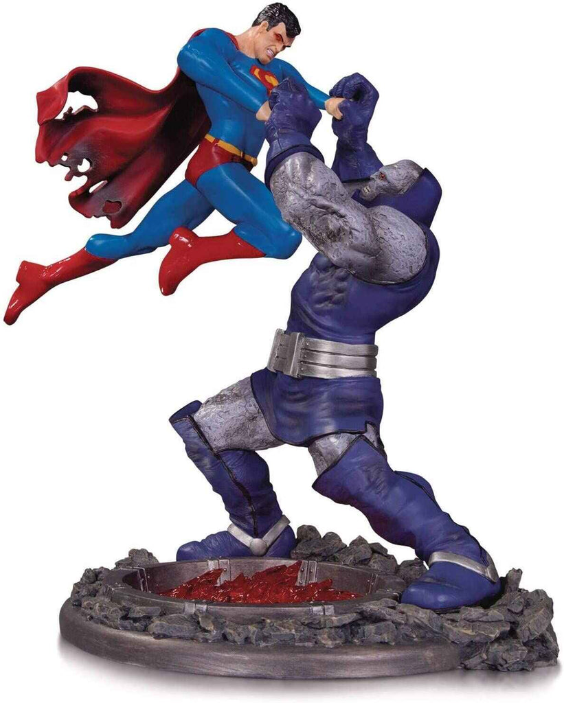 DC Collectibles Superman vs. Darkseid Battle 3rd Edition 12 Inch Statue - figurineforall.ca