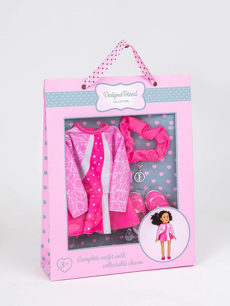Designafriend Collection Fashion Outfit Gymnast Outfit for 18 Inch Doll - figurineforall.ca