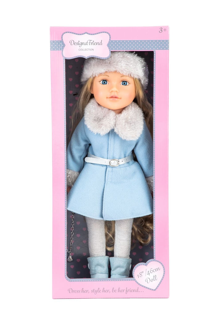 Designafriend Collection Winter Wonderland Deluxe 18 Inch doll - figurineforall.ca