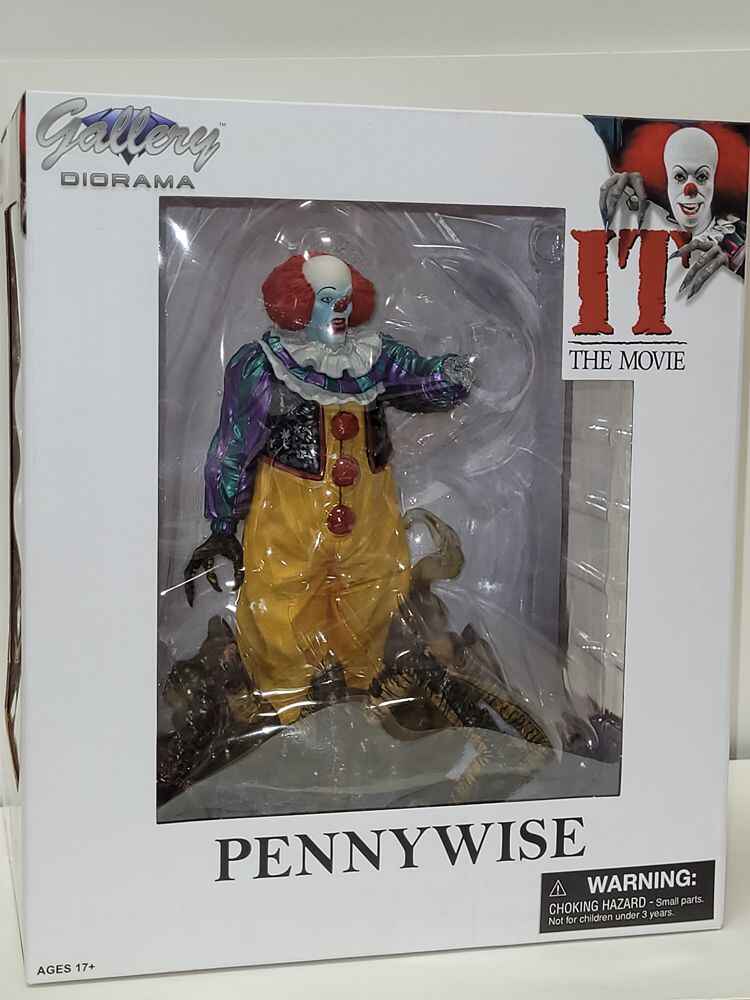 Horror Gallery It 1990 Pennywise 9 Inch PVC Figure Statue - figurineforall.ca