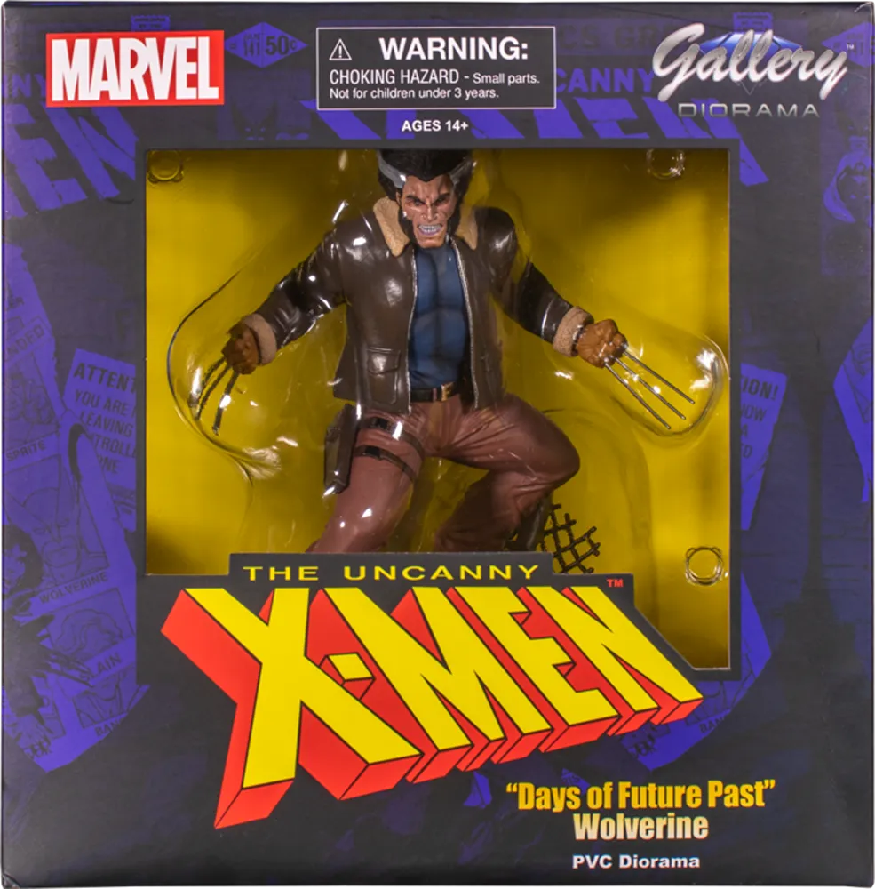 Marvel Gallery Days of Future Past Wolverine 9 Inch PVC Figure Diorama