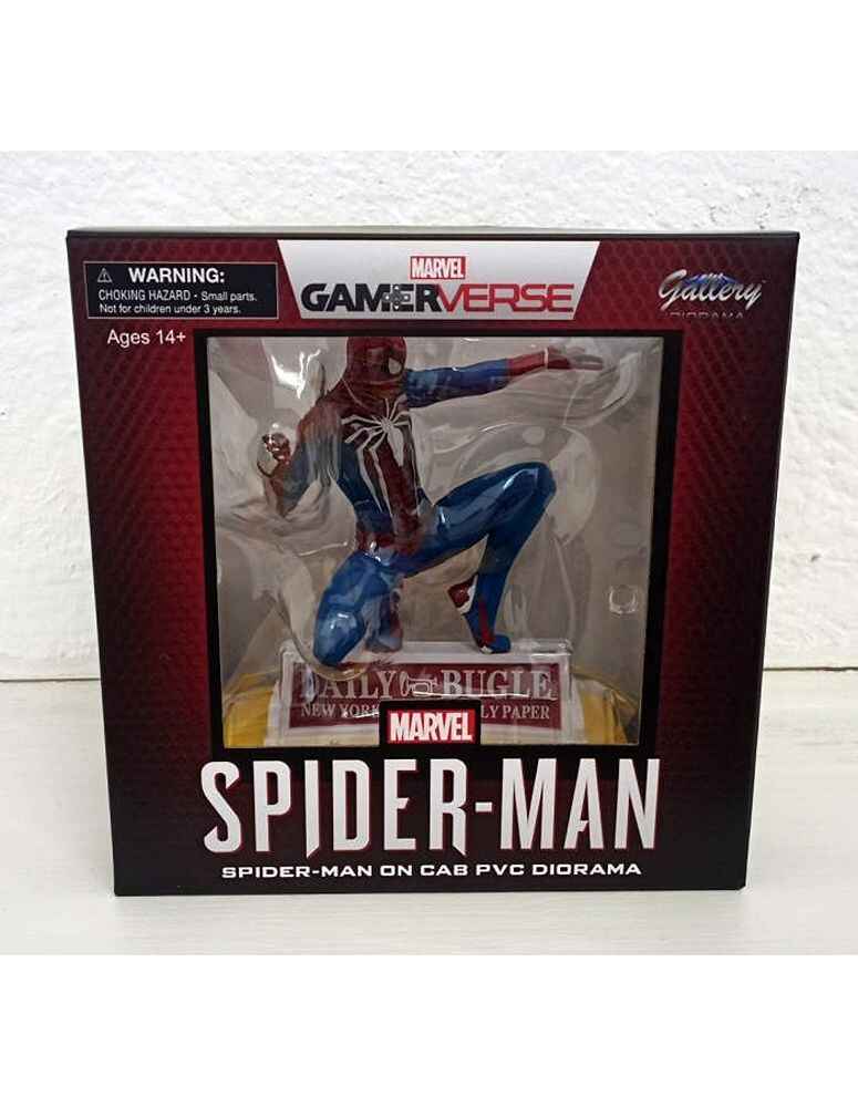 Marvel Gallery Spider-Man on Taxi (PS4 Version) 9 Inch PVC Figure Diorama