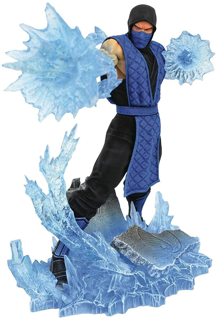 Mortal Kombat Gallery Sub-Zero 9 Inch PVC Diorama Figure - figurineforall.ca