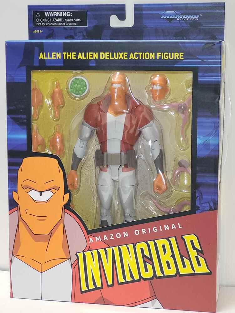 Invincible Select Series 3 Allen the Alien 7 Inch Action Figure