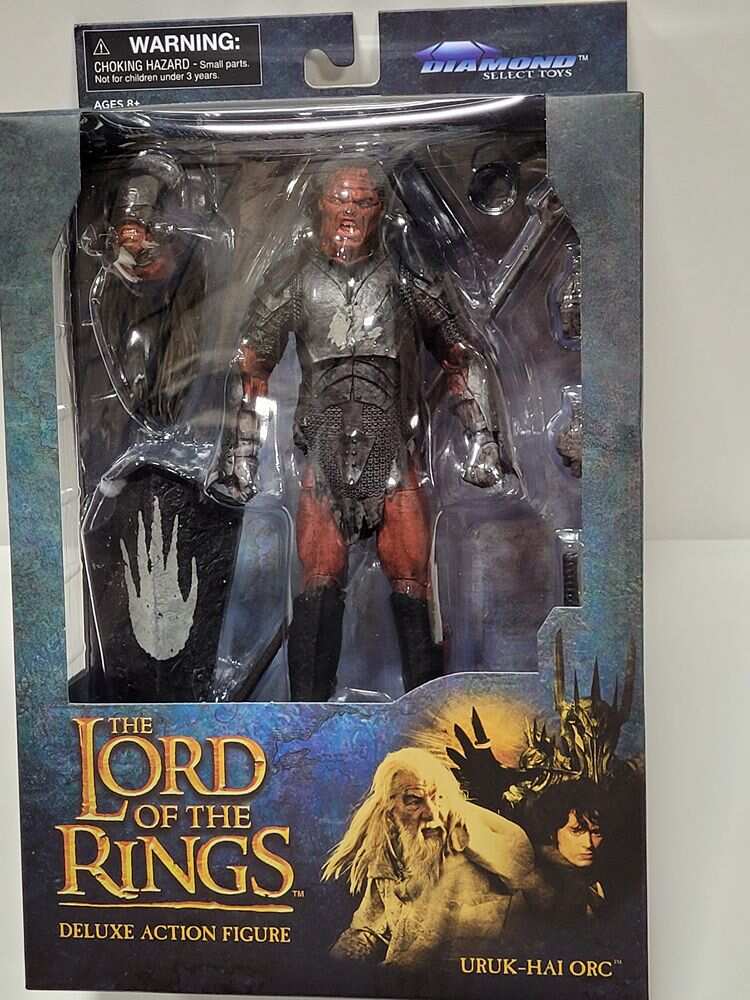 The Lord of the Rings Select Series 4 Uruk-Hai Orc 7 Inch Action Figure