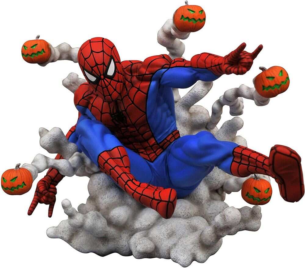 Marvel Gallery Spider-Man Pumpkin Bombs 6 Inch PVC Figure - figurineforall.ca
