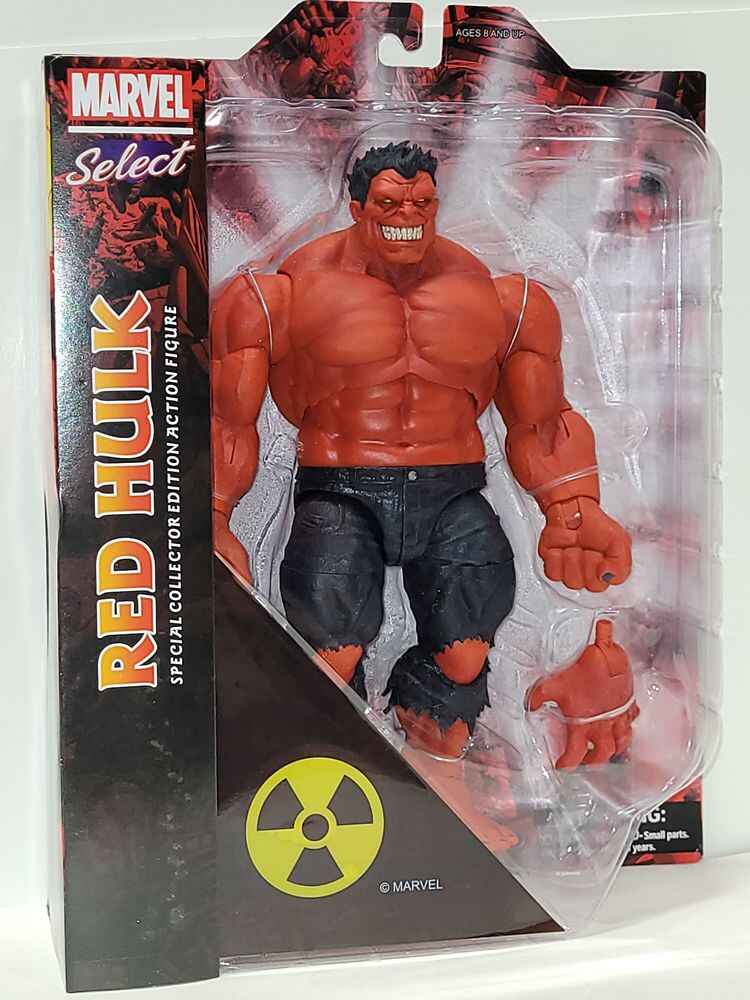 Marvel Select Hulk Red (2022 Version) 9 Inch Action Figure - figurineforall.ca