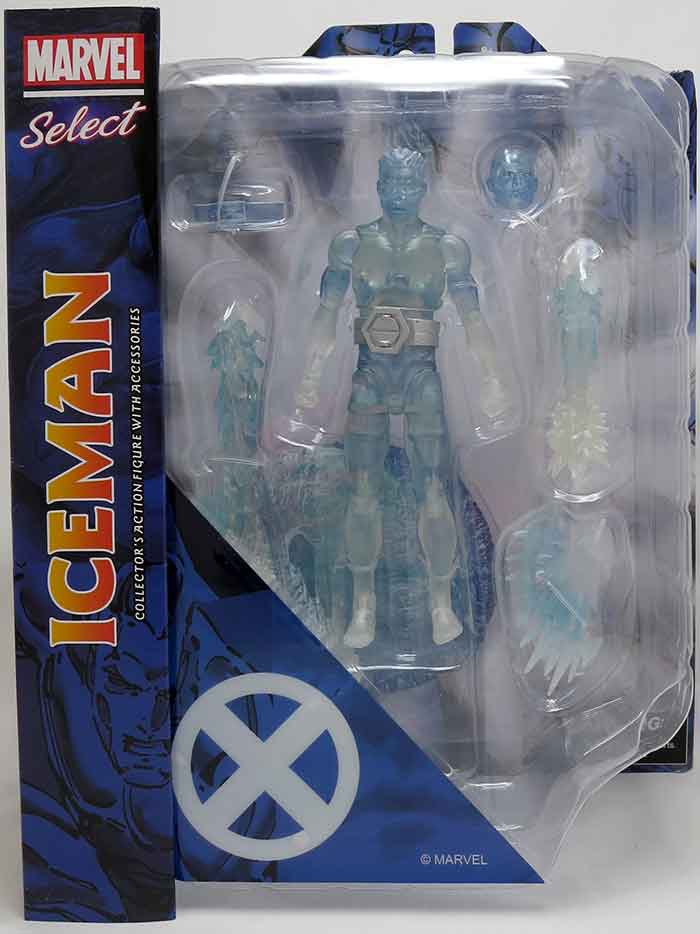 Marvel Select Iceman Comic 7 Inch Action Figure