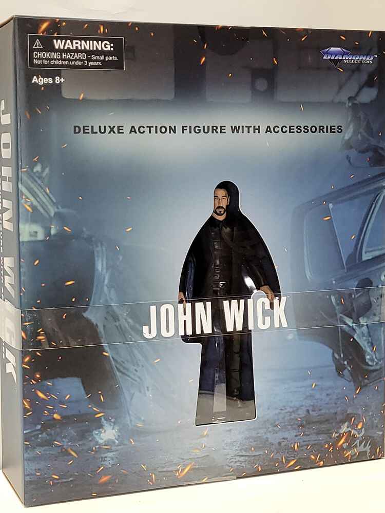 John Wick Select Deluxe 7 Inch Action Figure Box Set - figurineforall.ca