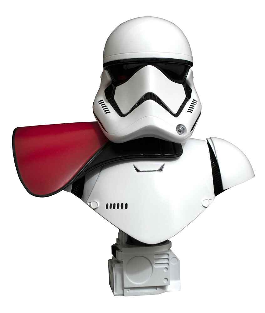 Star Wars First Order Officer Trooper Legends 3-D 1/2 Scale 10 Inch Bust