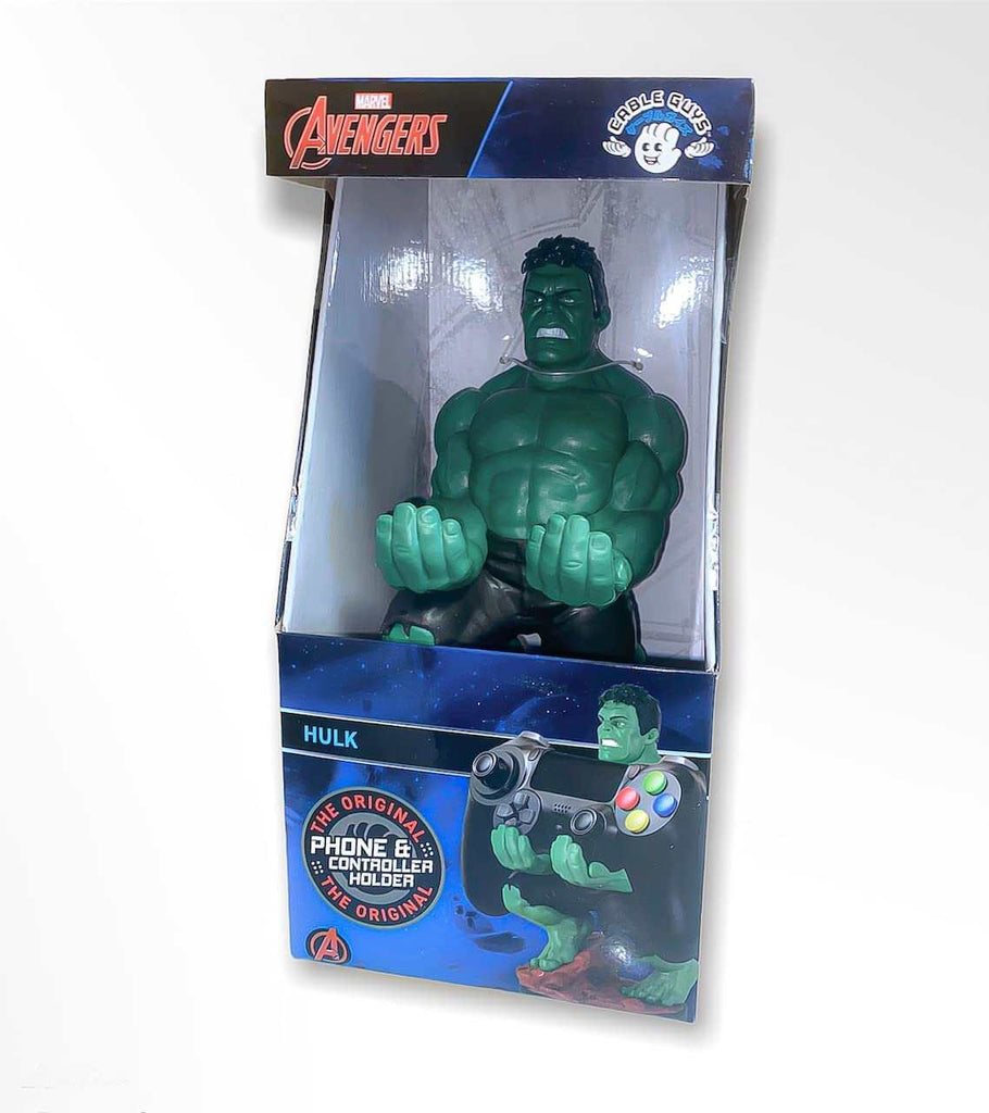 Cable Guy - Marvel Avengers Hulk Mobile Phone and Controller Holder/Charger - figurineforall.ca