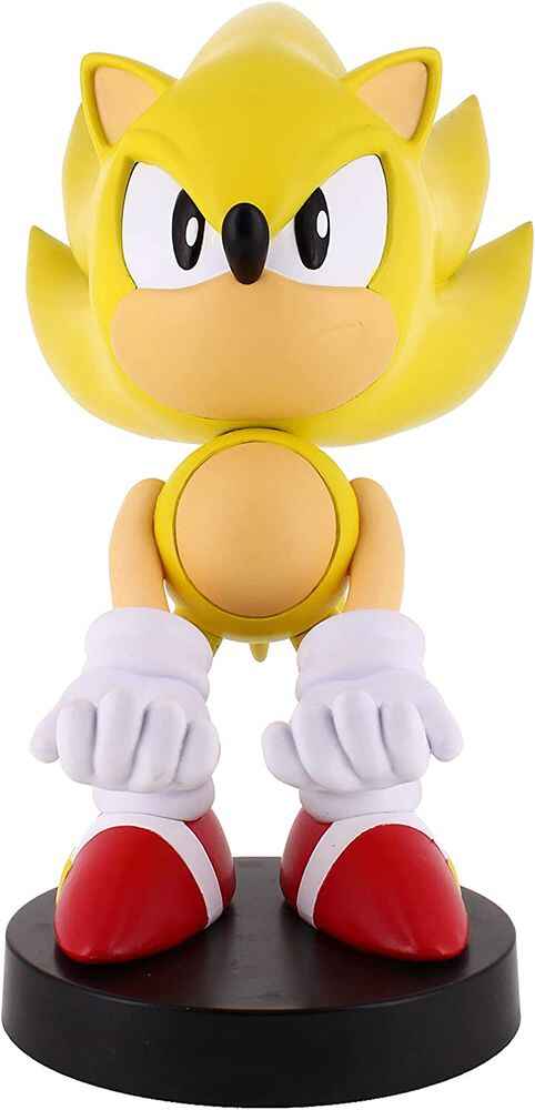 Cable Guy - Video Game Sonic Super Sonic Mobile Phone and Controller Holder/Charger - figurineforall.ca