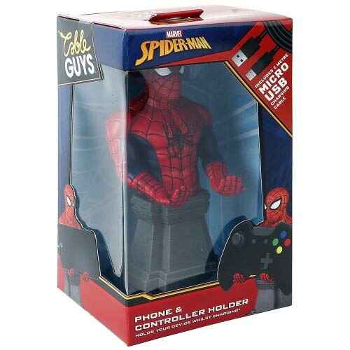 Cable Guy - Marvel Spider-Man Mobile Phone and Controller Holder/Charger - figurineforall.ca