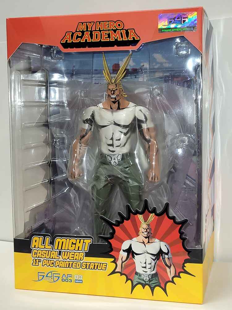 My Hero Academia All Might Casual Wear 11 Inch PVC Statue - figurineforall.ca