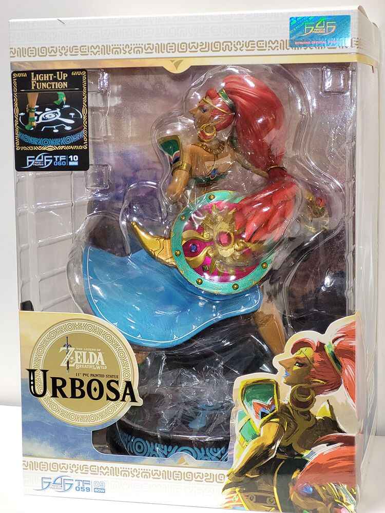 The Legend of Zelda: Breath of the Wild URBOSA 11 Inch Painted PVC Statue Collectors Edition w/ LED Base