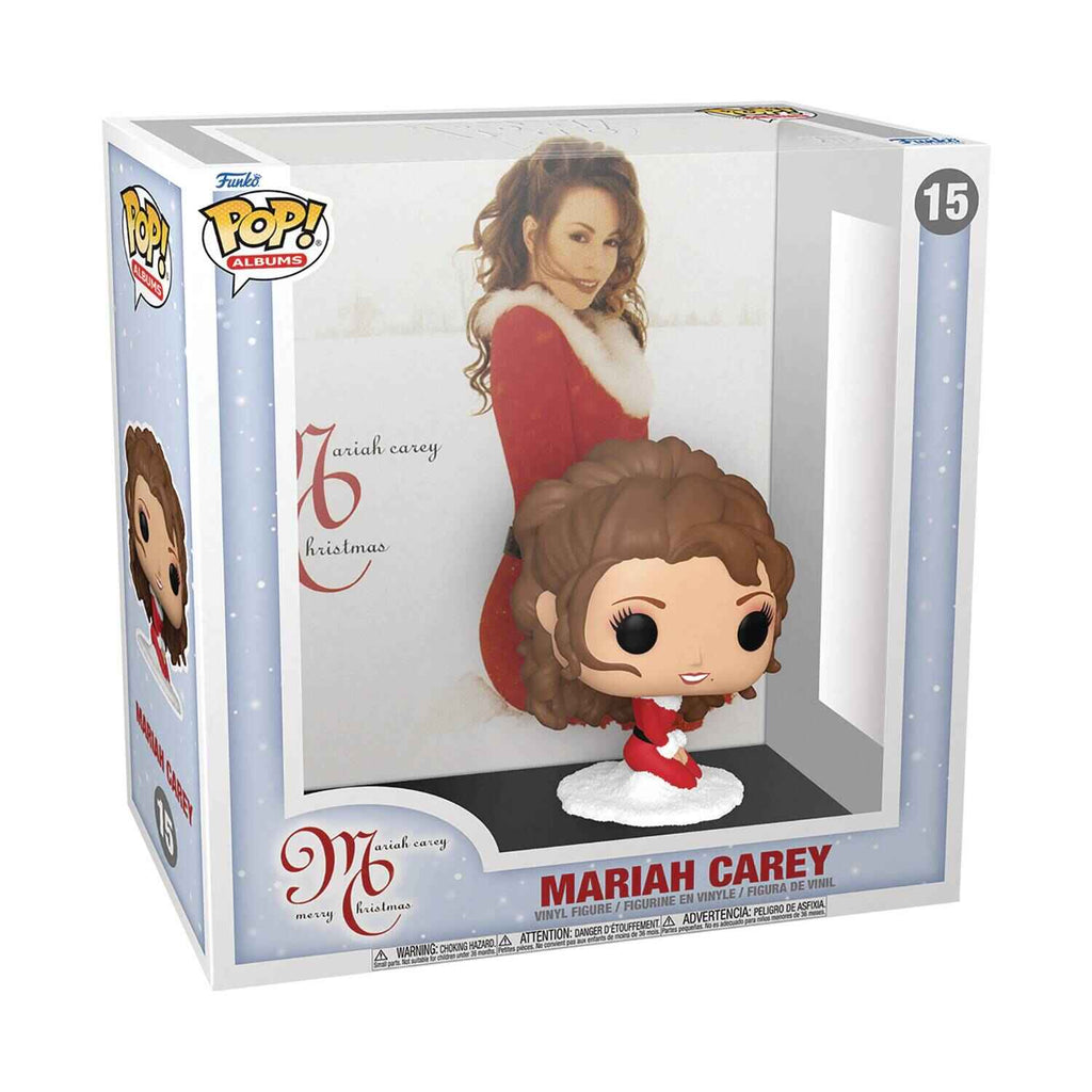 Pop Albums: Mariah Carey "Merry Christmas" 3.75 Vinyl Figure #15 - figurineforall.ca