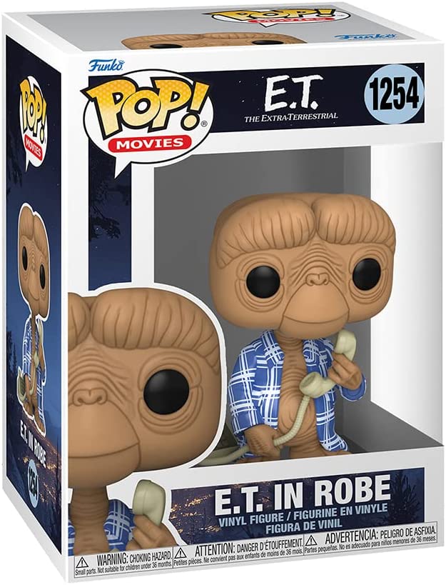 Pop Movies E.T. The Extra-Terrestrial 3.75 Vinyl Figure - E.T. in Flannel #1254 - figurineforall.ca