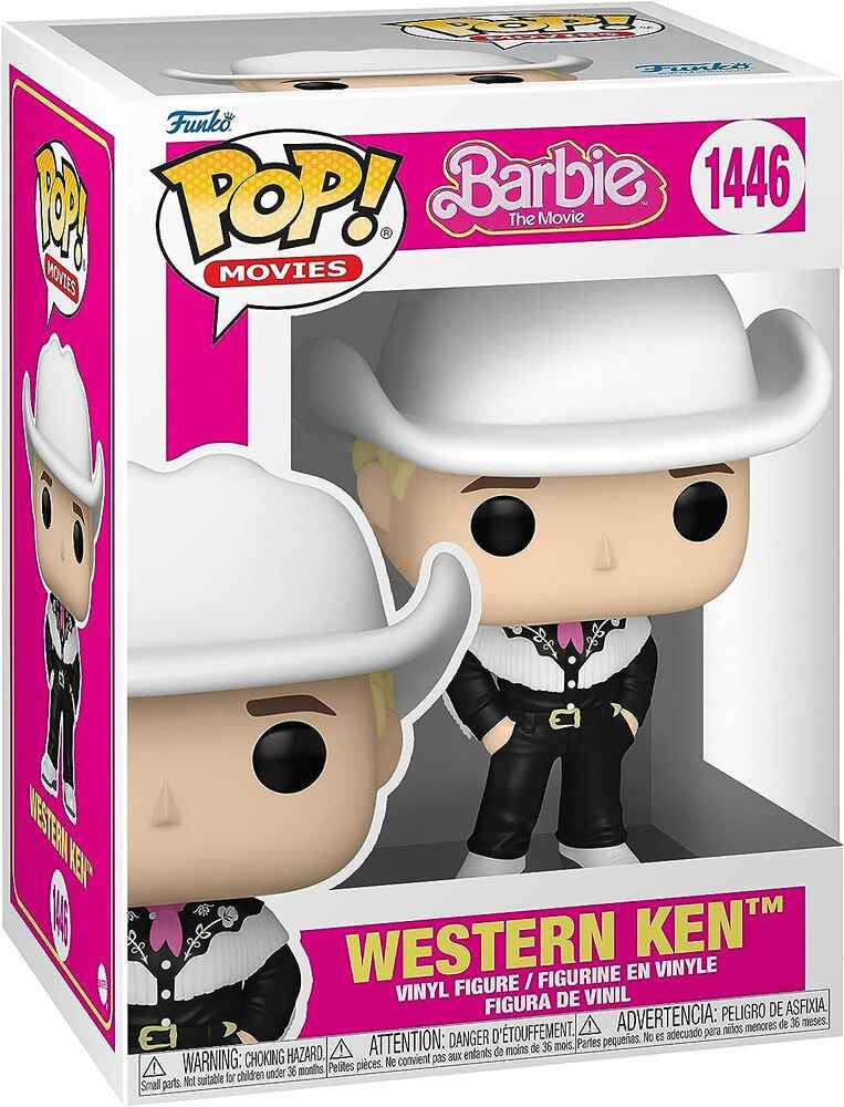 Pop Movies Barbie 3.75 Inch Vinyl Figure - Western Ken #1446