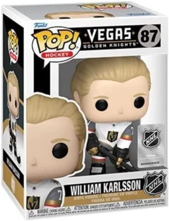 Pop Sports NHL Las Vegas Golden Knights 3.75 Vinyl Figure - William Karlsson #87 - figurineforall.ca