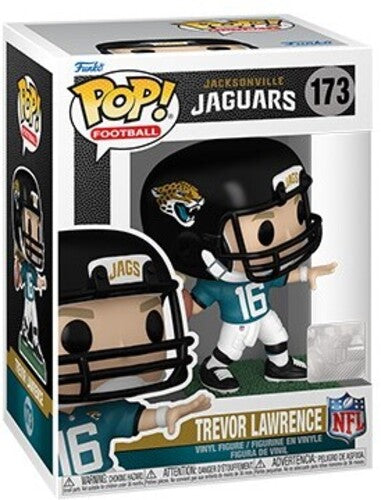 Pop Sports NFL Football 3.75 Inch Vinyl Figure - Trevor Lawrence #173 Jacksonville Jaguars - figurineforall.ca