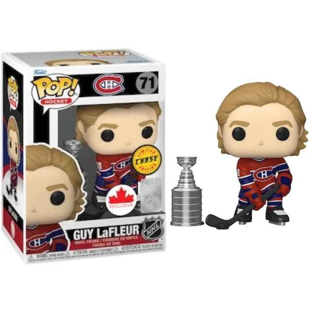 Pop Sports NHL Hockey 3.75 Inch Action Figure - Guy Lafleur Chase #71 Canada Exclusive